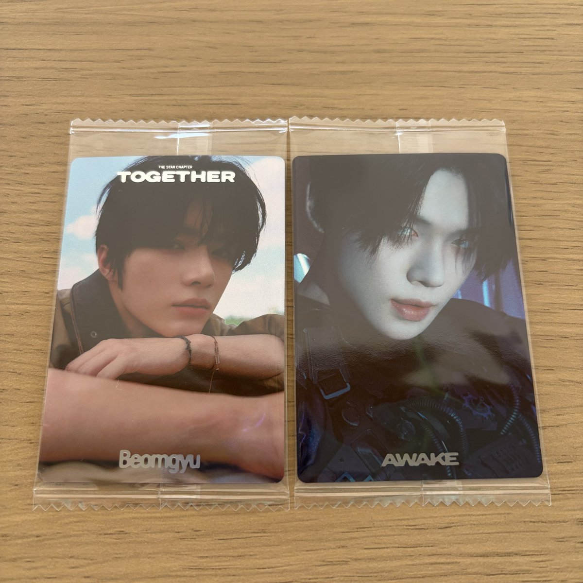 soo_aya_'s tweet photo. TXT ウエハース 交換

【譲】ボムギュ ヨンジュン
【求】 同種スビン

郵送での交換希望📮
同日発送・投函時の動画or領収書のご提示ができる方でお願いいたします🙇‍♀️

リプお待ちしております🍀*゜

TOMORROW X TOGETHER トゥバ https://t.co/Lpmhz86Zzo