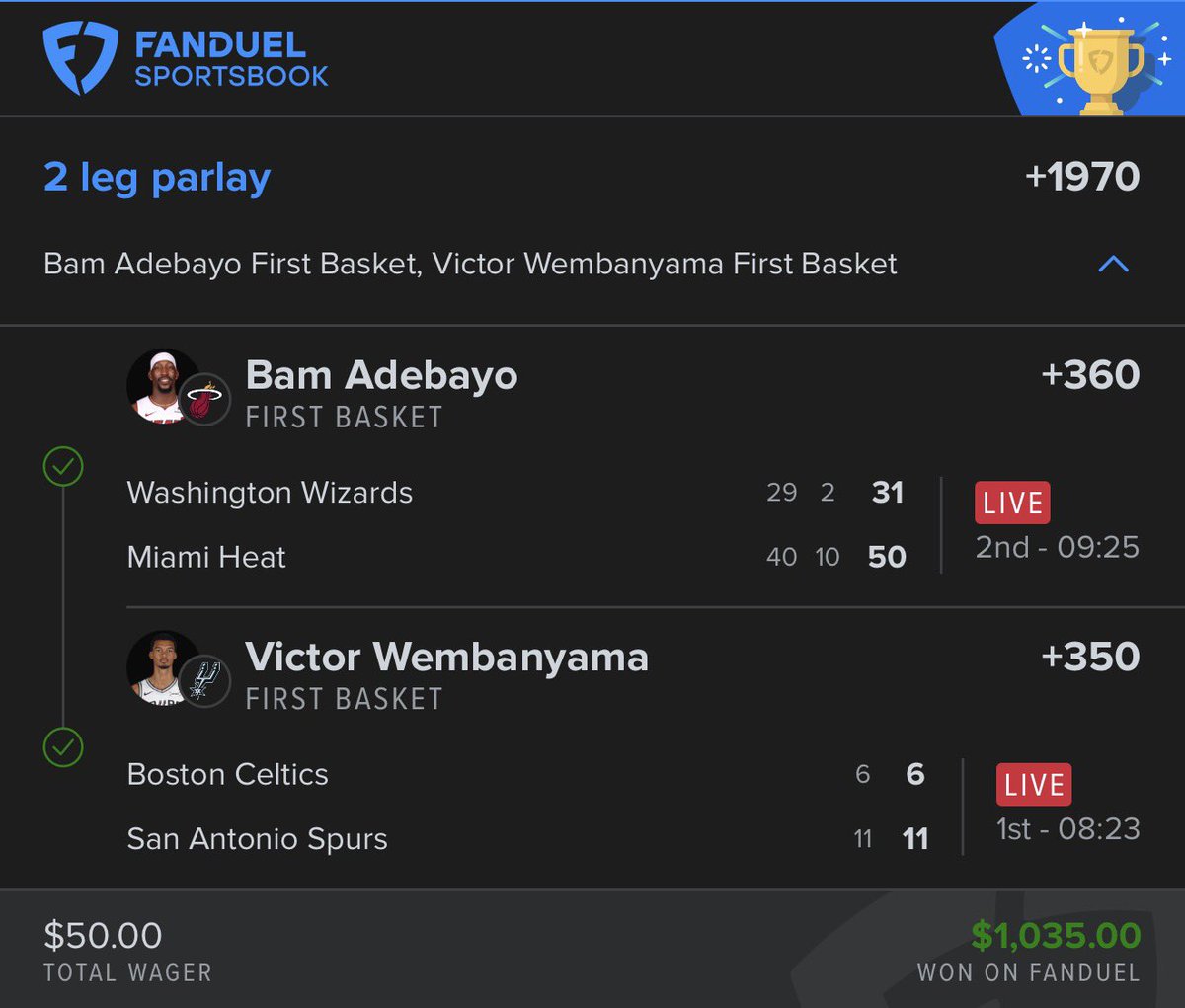 LETS GO!!!!! Only FB lay we ran &amp; it’s a banger ✅✅✅✅ Show some love if you cashed with us.