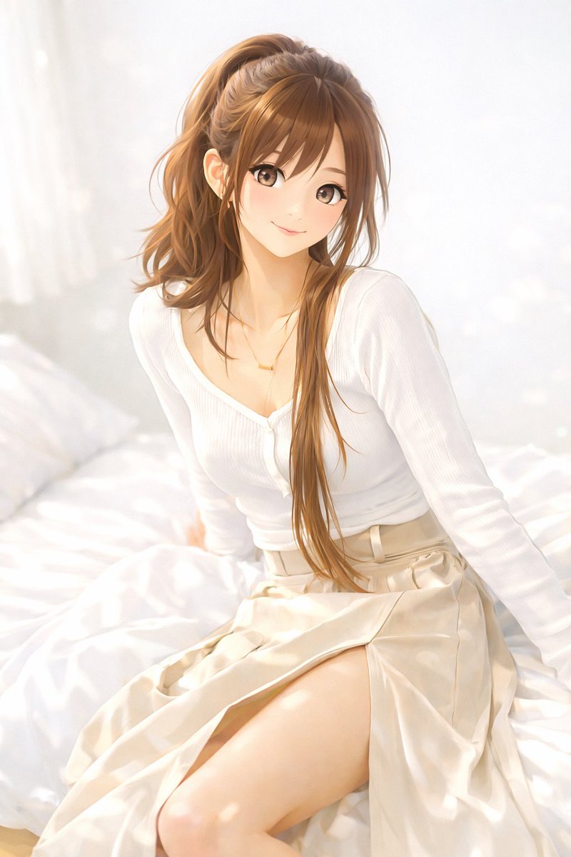 shin59m's tweet image. 光の中の小さな微笑み
A Small Smile in the Light

#morninglight #softlight #animeart #quietmoment