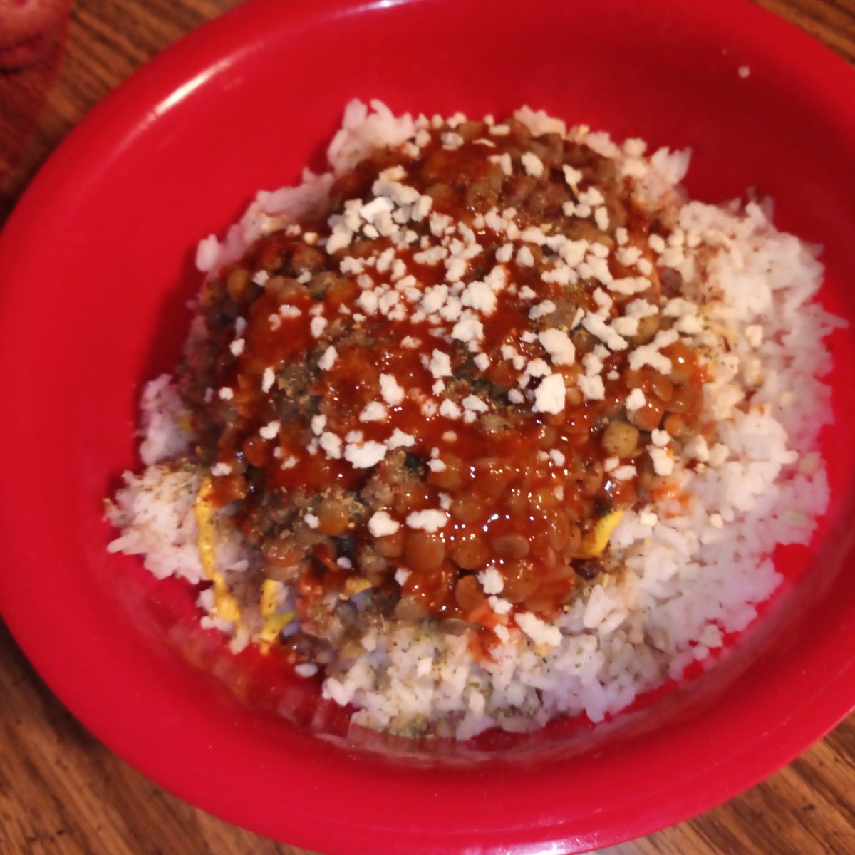 NightGuardian34's tweet photo. Cooking ๐ฅ๐ณ๐ช Foods Differently
I tried cooking with dried lentils tonight instead of canned lentils.
Kept it simple: cooked them w/ low sodium broth along with spices & herbs.
#HealthierCooking #HeartHealthy
#LowSodium #HomeCooking
How it started How it ended https://t.co/Tu6DK9lYbo