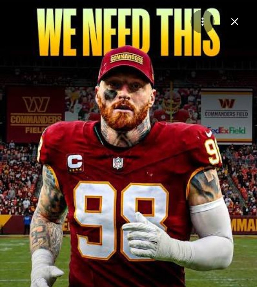 DJ_Vanskee's tweet photo. JD make the call. We need this. @Commanders @JPFinlayNBCS @nfl @TomBrady #httr https://t.co/UWdl2DWW39