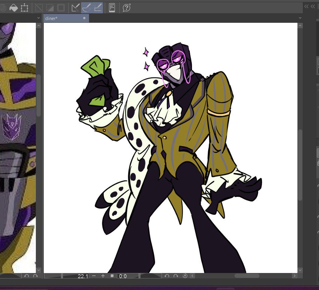 SylveonFrancy's tweet image. 💜😈🥂🥃 the staff is expanding

#Transformers #TransformersAnimated #tfa #dinerAU #macadams #lugnut #blitzwing #swindle #shockwave