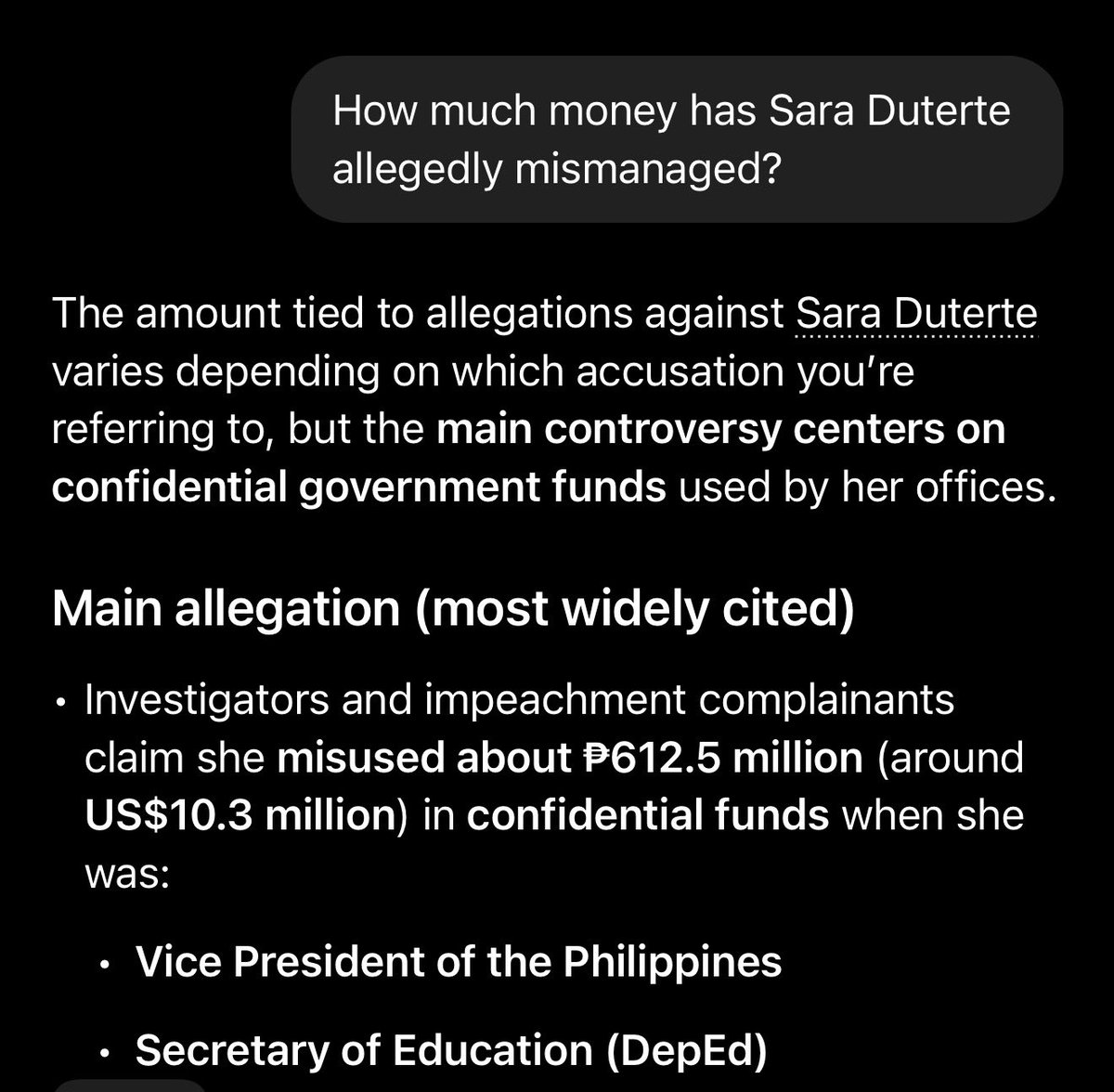 Edi kunin sa mga kurakot. ChatGPT agrees.