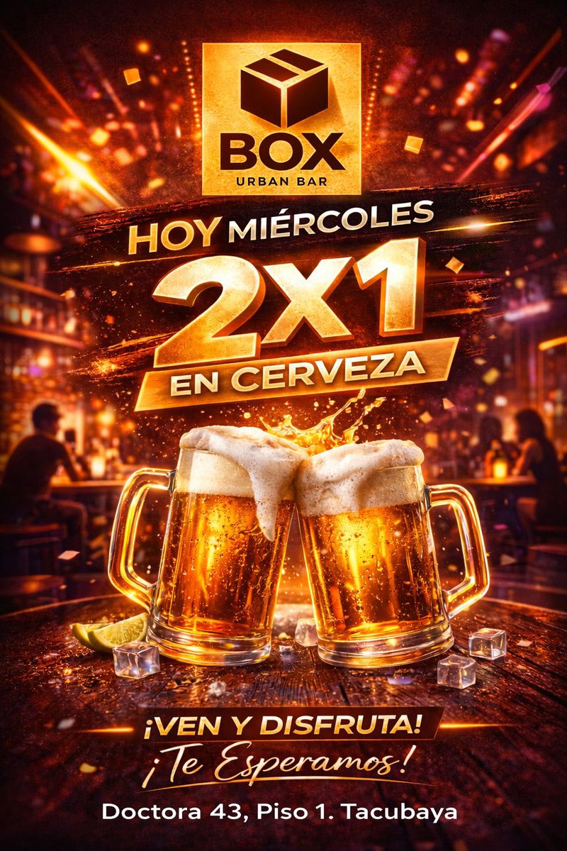 Box Urban bar tweet media