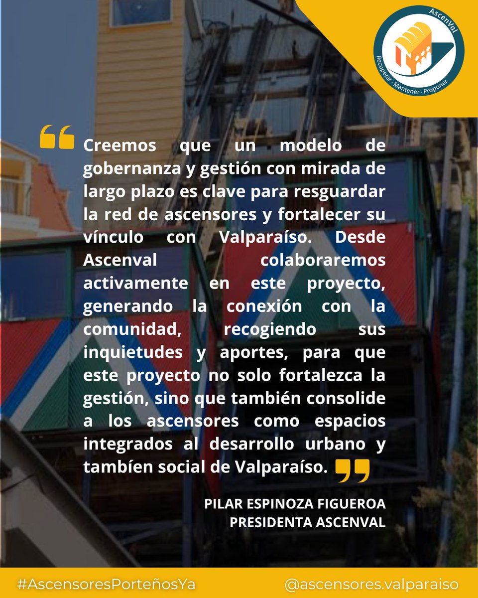 Usuarias y usuarios de Ascensores de Valparaíso tweet media