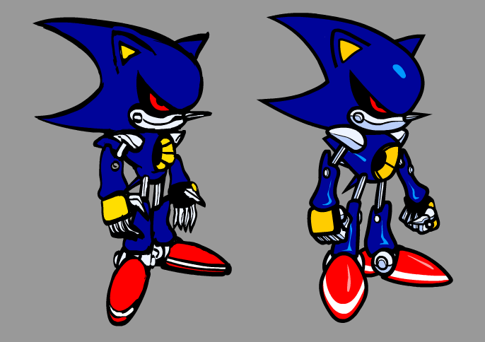 KOLSANART's tweet photo. Gonna revamp Metal Sonic's sprites live! 

https://t.co/tTOVBPeeN6 https://t.co/OIfRMLat41