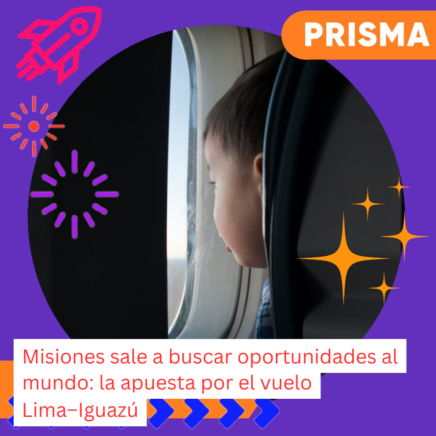 Misiones salió a jugar en la cancha internacional.
El gobernador Hugo Passalacqua viajó a Perú para impulsar el vuelo Lima–Iguazú, una conexión que puede traer más turismo a la provincia.

Leé la nota:
prismadigital.com.ar/noticias/misio…

#avion #vuelos #viajes #Peru #Iguazu #turistas