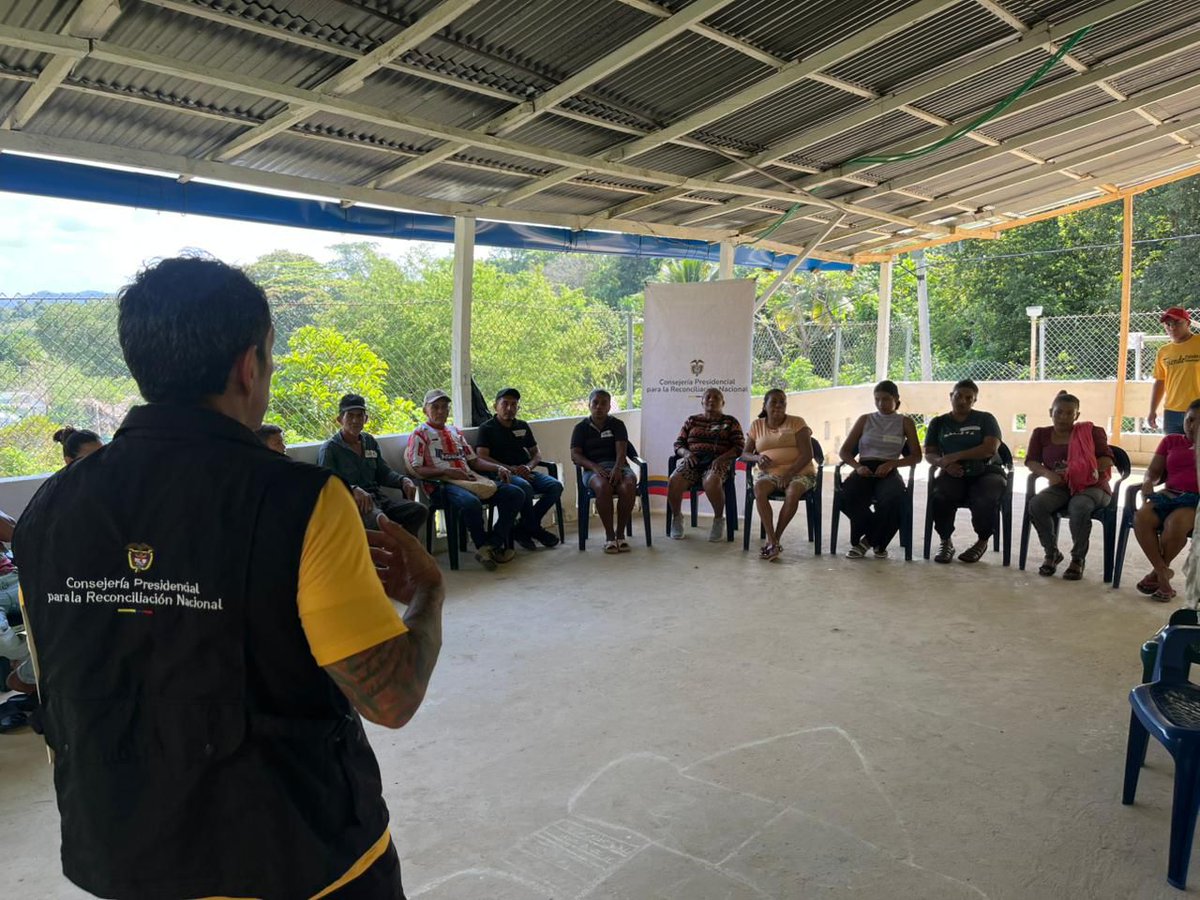 Consejería para la Reconciliación Nacional tweet media