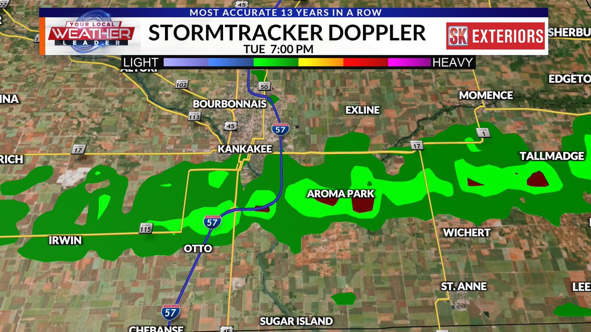 Kevin Lighty - WCIA 3 Chief Meteorologist tweet media