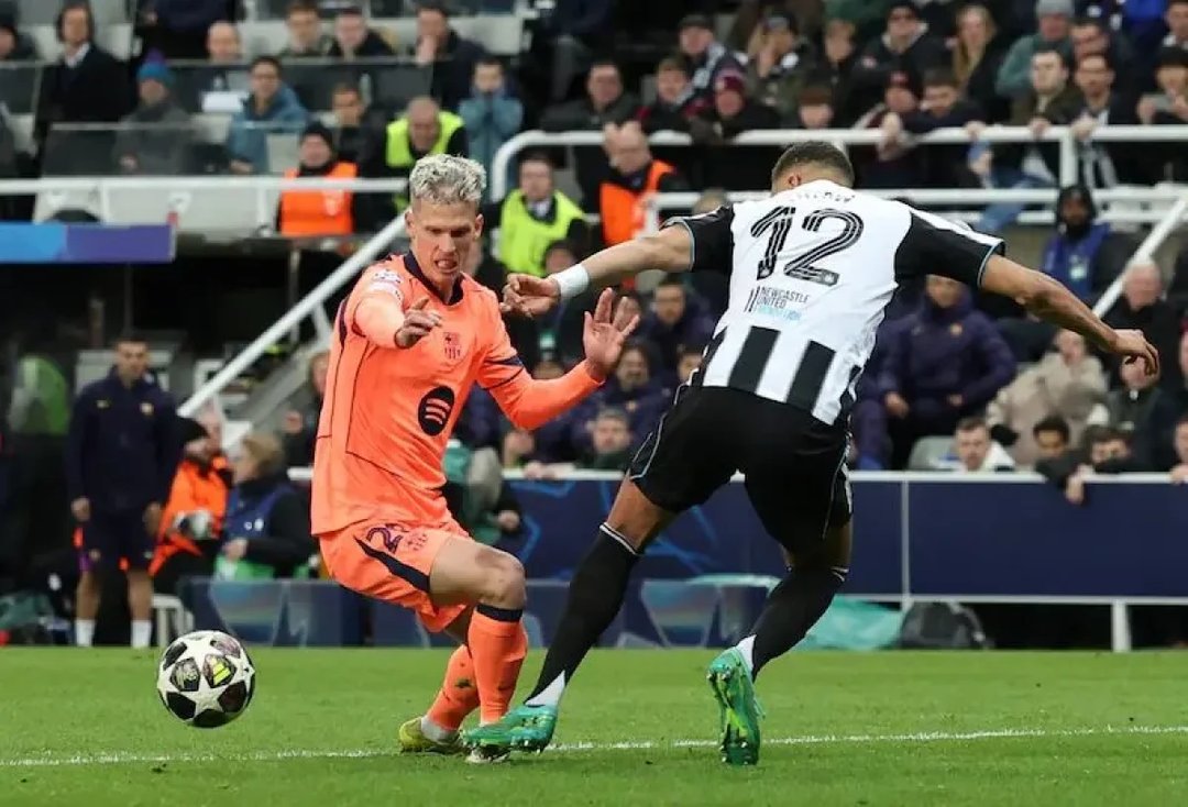👉 Newcastle United - FC Barcelone (1-1) : Les notes complètes [Ligue des champions - 8e de finale aller] #ldc #newcastle #nufc 

🗞️ hommedumatch.fr/p-2864998