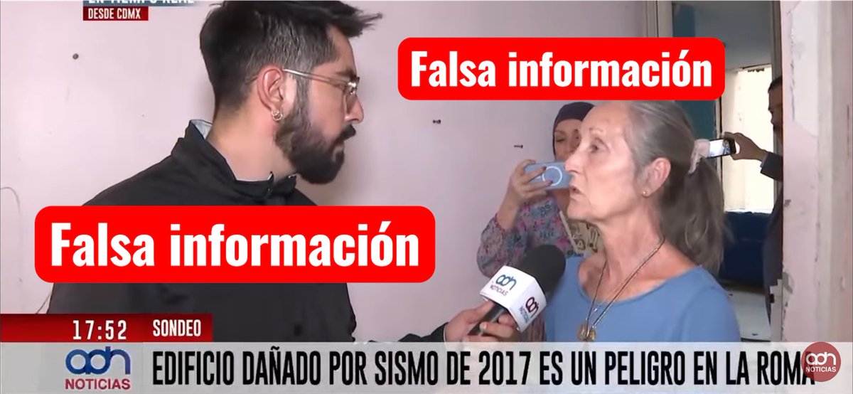 VecinosAgs12's tweet photo. Al reportero de @adnnoticiasmx se le pidió derecho de réplica y decidió no transmitirlo en su en #vivo de hoy. Informar con verdades incompletas también desinforma.

#Aguascalientes12 cuenta con dictámenes estructurales y el asunto actualmente está en un Tribunal Colegiado. https://t.co/TmLTigVYdR