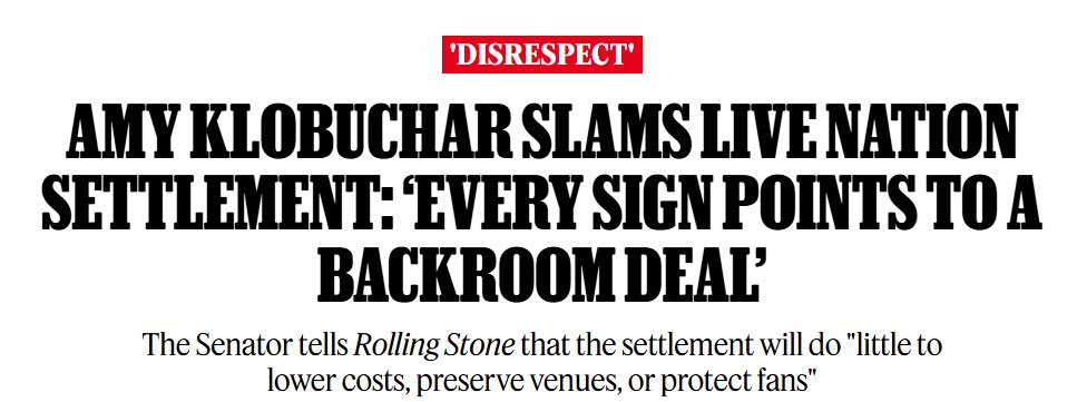 Senator Amy Klobuchar tweet media