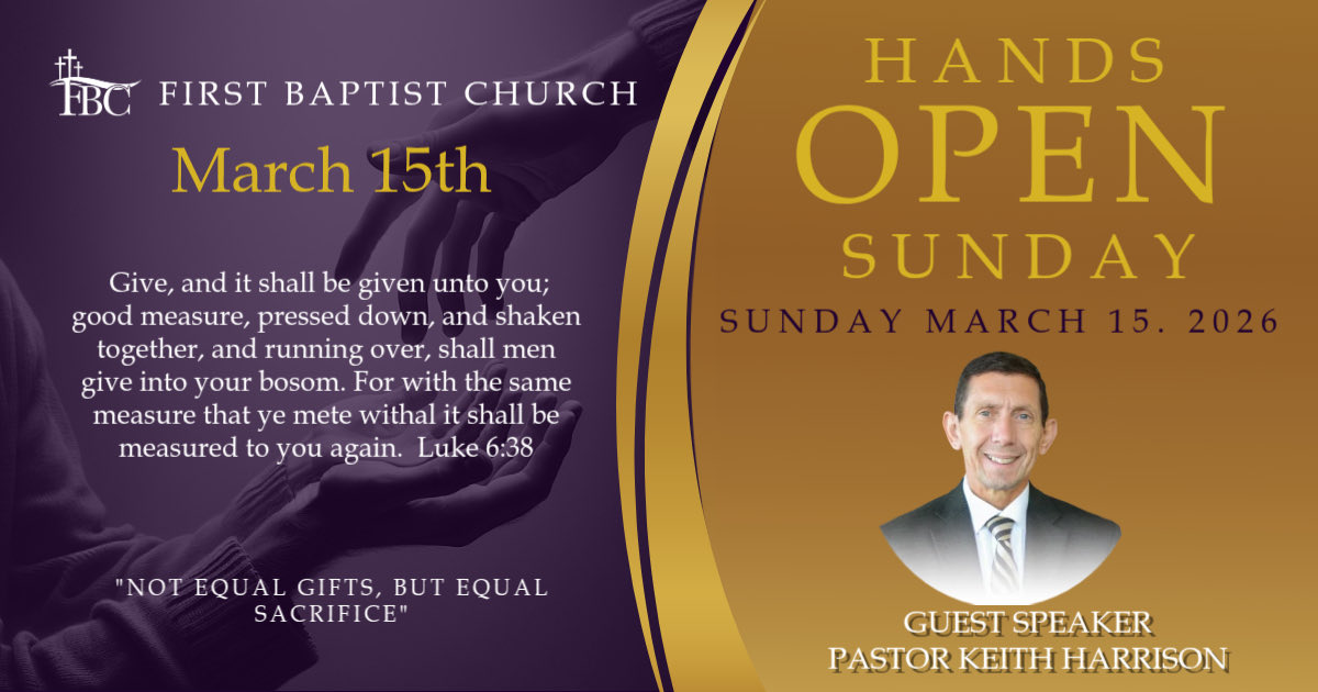 First Baptist Church tweet media