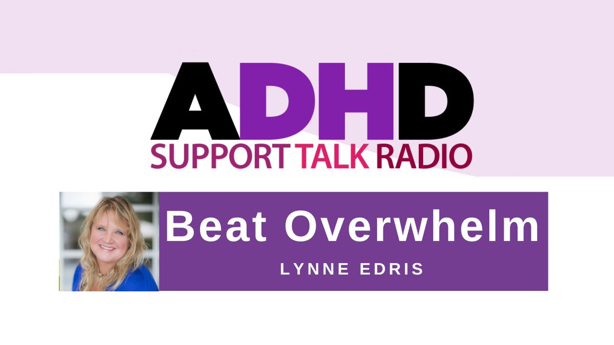ADDClasses's tweet photo. Beat ADHD Overwhelm: https://t.co/03S8ycxT8o #adultadhd #adhd #ADHDpodcast https://t.co/DEARMIOtKe