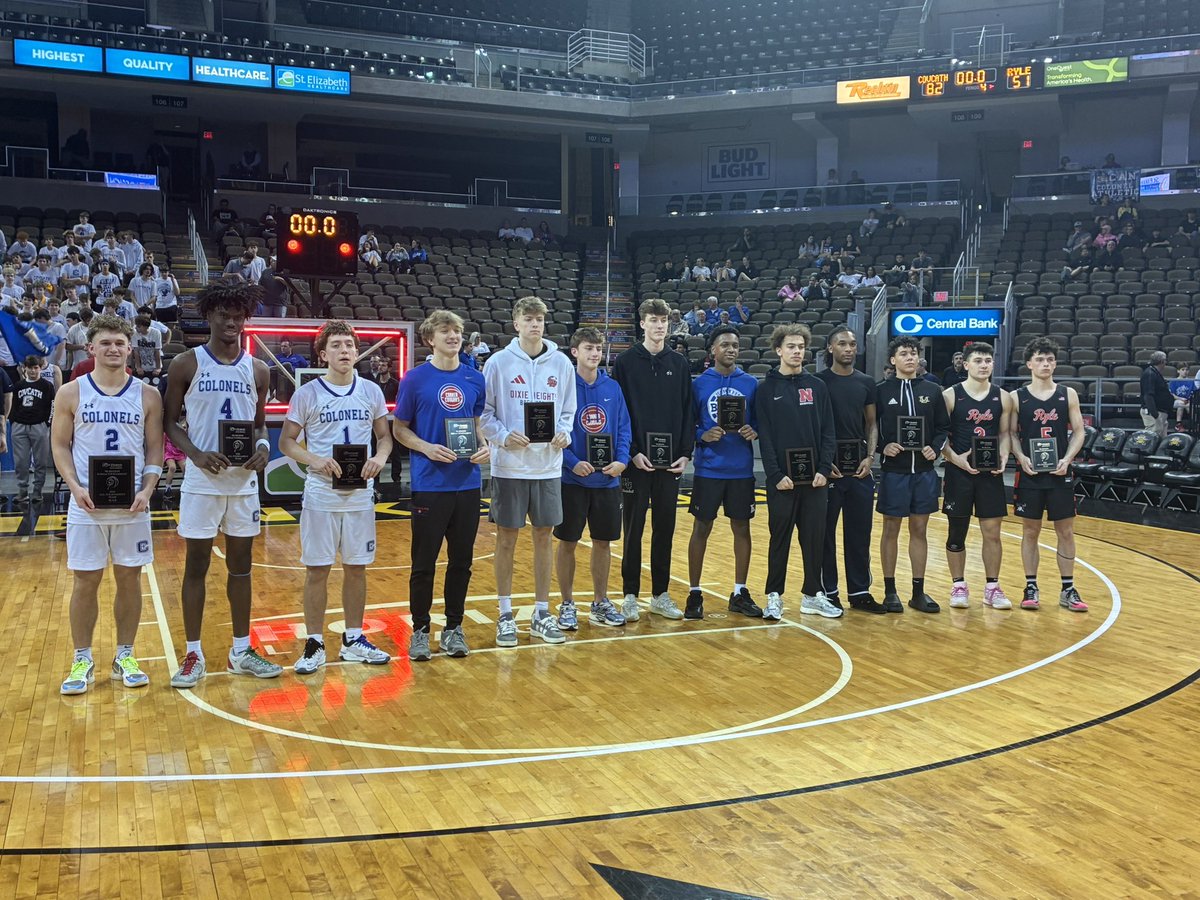 EvanDennison1's tweet photo. 9th Region All-Tournament team (names later) https://t.co/ENblCn6dm1