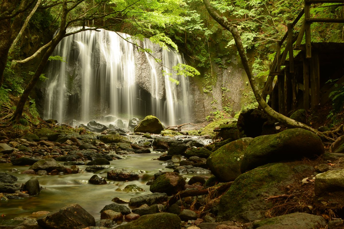 nakayamaraiden's tweet image. とりあえず福島で撮影した四季の写真を置いておきます #3月11日 #D810 不動滝の写真は #D7100 #私とニコンで見た世界