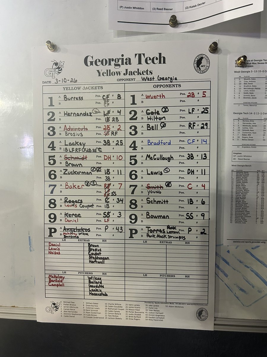 Georgia Tech Baseball tweet media