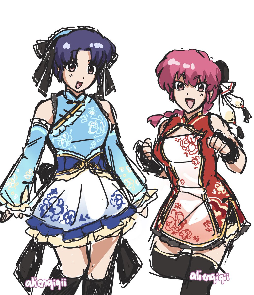 redesign sketch! 
#らんまアニメ