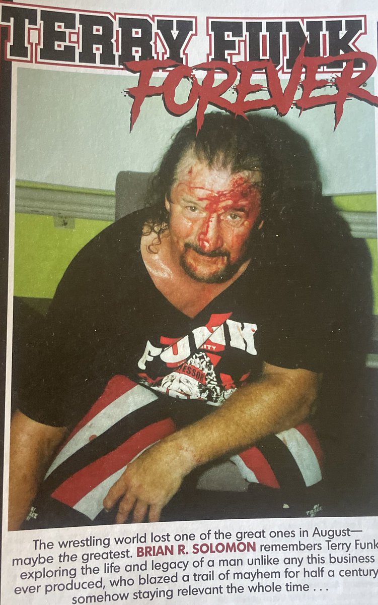wrestleporl's tweet photo. Brilliant read from Inside The Ropes issue 37 😎 #TheFunker #FunkU https://t.co/JRd2ZESvgD