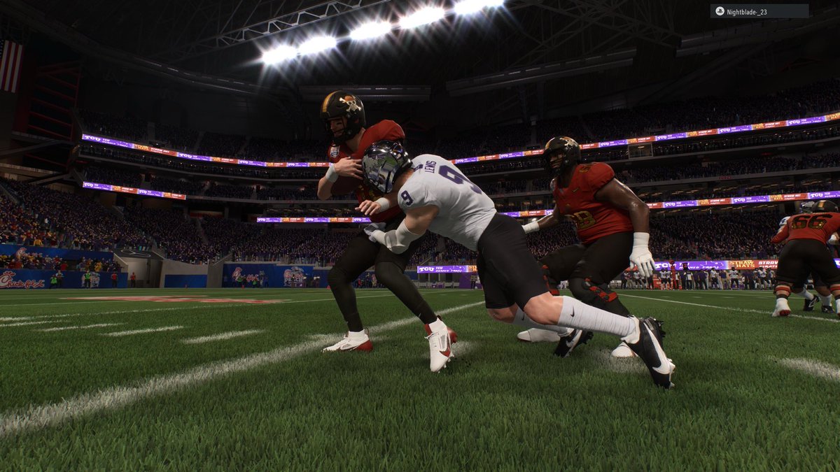 TCU_NECF26's tweet photo. TCU 49
Straw Hat 7

13-2.

A huge win in the semifinal game by the Frogs. Only 25 total offensive plays ran as the defense showed up for once. We await the winner of Cap U/Los Angeles to see who we will play in the National Championship. Just one more.

#NECFRecap | #DFWDominance https://t.co/D3yxsO3trh
