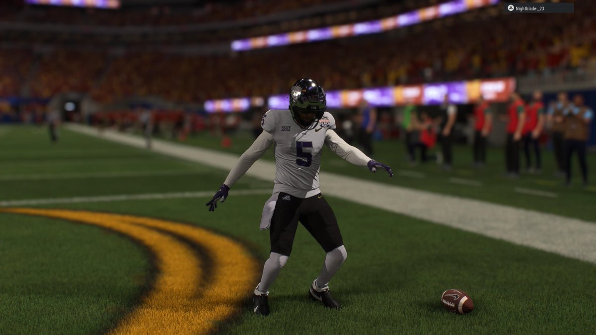 TCU_NECF26's tweet photo. TCU 49
Straw Hat 7

13-2.

A huge win in the semifinal game by the Frogs. Only 25 total offensive plays ran as the defense showed up for once. We await the winner of Cap U/Los Angeles to see who we will play in the National Championship. Just one more.

#NECFRecap | #DFWDominance https://t.co/D3yxsO3trh