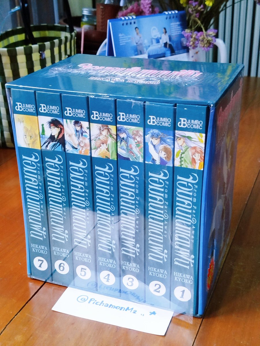 PichamonM2's tweet photo. ขายค่ะ #boxset #จอมคนแดนฝัน ขนาด A5 เท่านิยาย ปกแข็ง 7 เล่มจบ มือสอง สภาพสะสม เพิ่งกรีดเอาเล่มออกมาอ่านเมื่อเดือนก่อน กระดาษไม่เหลือง แต่ตัวกล่องมีจุดเปื้อนด้านในนิดหน่อย 1,390 บาท ทั้งชุดหนักมาก ส่งฟรีเอกชน สนใจ ทักเดมนะคะ #งดต่อราคา https://t.co/WSmwsyKSEc