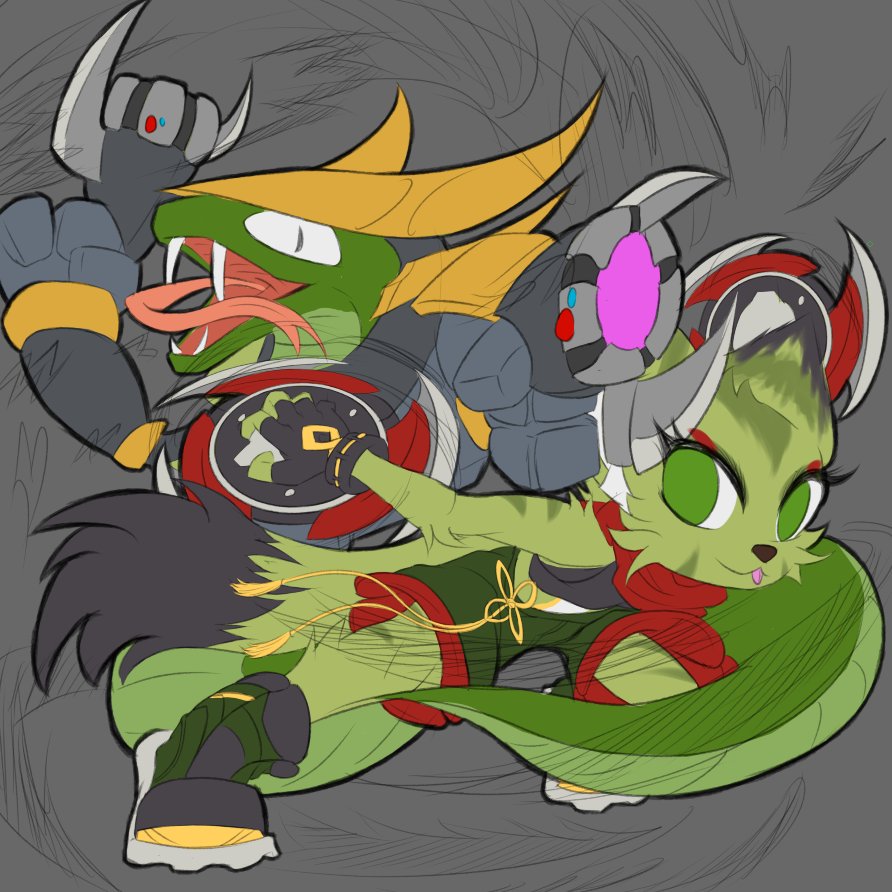 Da green team

#freedomplanet
#freedomplanet2