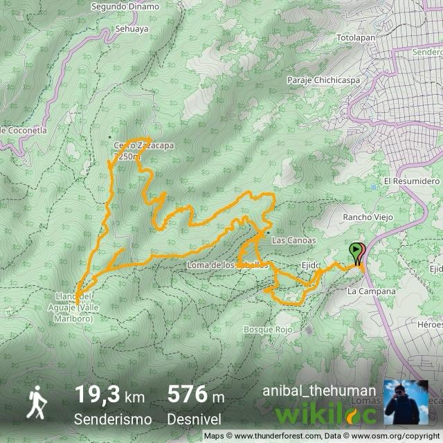 AnibalClavel's tweet photo. ¡Mira esta ruta de @Wikiloc! https://t.co/lj82SmA0t5 (Ruta de los Miradores de San Nicolas Totolapan) https://t.co/QcMEvDrwto