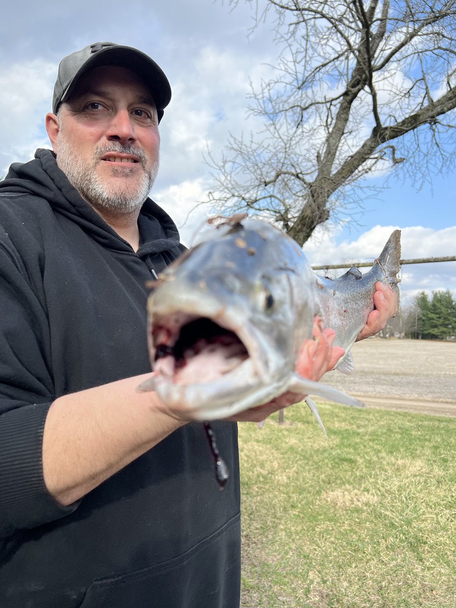 coachpass90's tweet photo. π¨π¨@lreichert23 π¨π¨ I got a 10 pound Steelhead with eggs. #bestdayyetπ€« https://t.co/FDWxa0N0WH