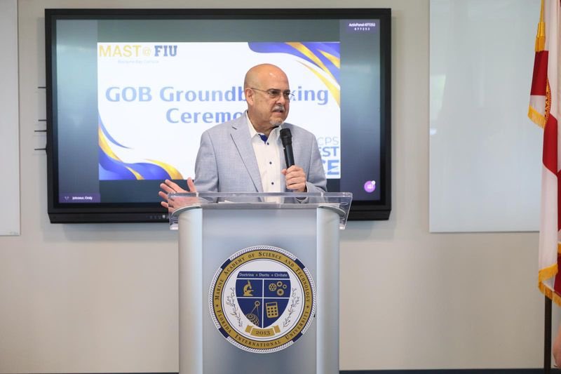 MDCPSNorth's tweet photo. Yesterday was big day for @MDCPS! Groundbreaking is underway for the $20.6M @mastfiubbc expansion.
✅ 20 new classrooms
✅ 500 student stations
✅ Roof-mounted solar
Our @FIU partnership continues to define the future of Marine Science! 🧬⚓️#yourbestchoicemdcps https://t.co/vITjij3s7u