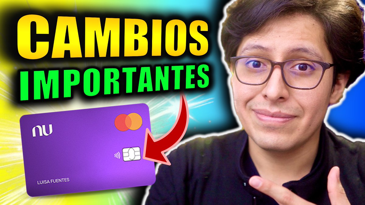 ⚠️ Ahora La TARJETA DE CRÉDITO NU tendrá CAMBIOS importantes! ➡️ youtu.be/VDBITz5IHY4