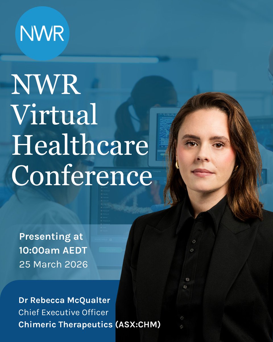 Chimeric Therapeutics ASX: CHM tweet media