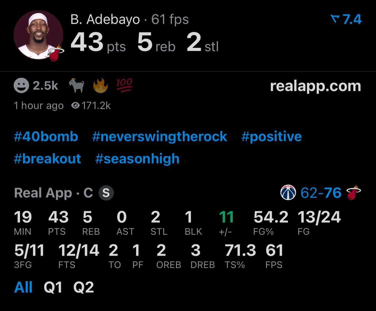 Real App tweet media