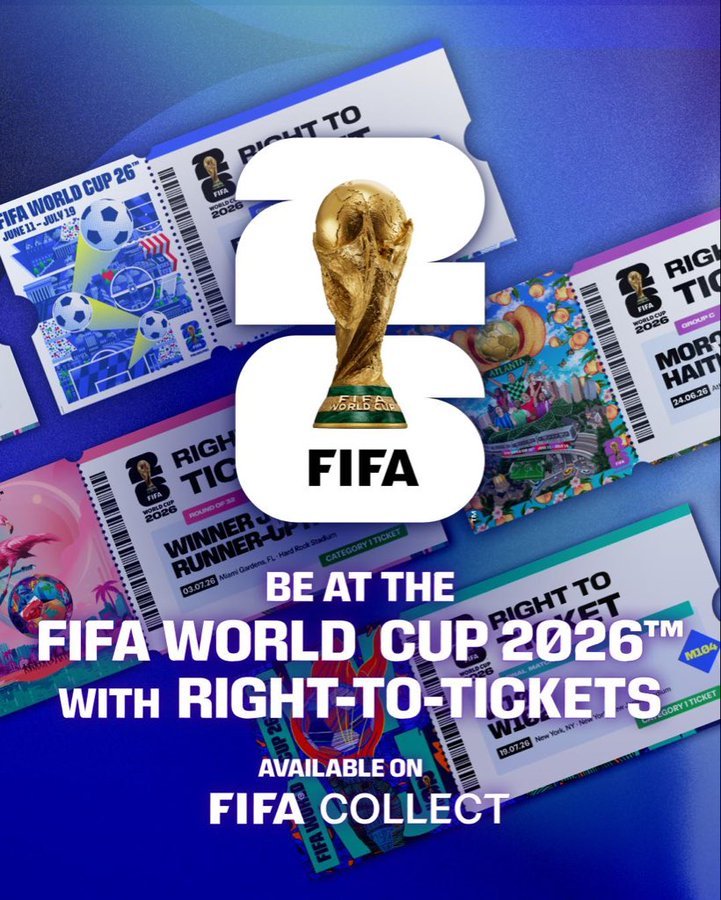 The road to the 2026 FIFA World Cup starts now. 🌍⚽ Your seat at the ...