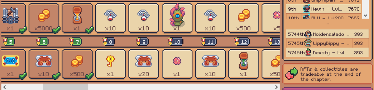 LippyDippy_'s tweet photo. I'm not doing much, in the latest chapter, just easy deliveries and a few extra on double reward day. Earning some Floaters, for raffle entries, not won anything so far but still a way to go 🤞
#SunflowerLandWeekly
#SunflowerLandFarm https://t.co/F4og67wXTn