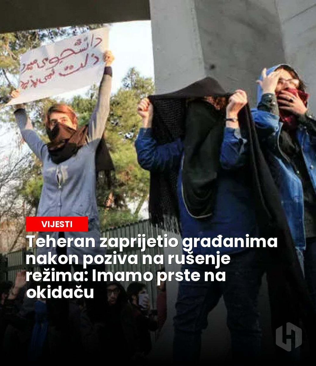 hercegovinainfo's tweet image. Šef iranske policije Ahmad-Reza Radan upozorio je građane da ne izlaze na prosvjede nakon poziva izraelskog premijera Benjamina Netanyahua na rušenje režima - hercegovina.info/vijesti/svijet…

#Iran #Prosvjedi #Netanyahu