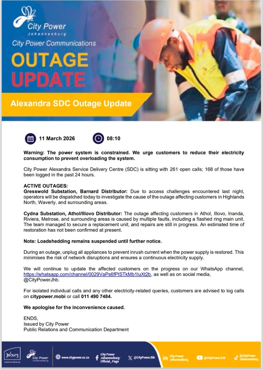 @CityPowerJhb tweet media