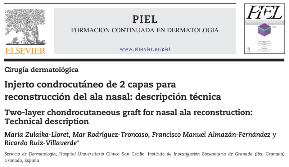 Servicio de Dermatología HUSC Granada tweet media