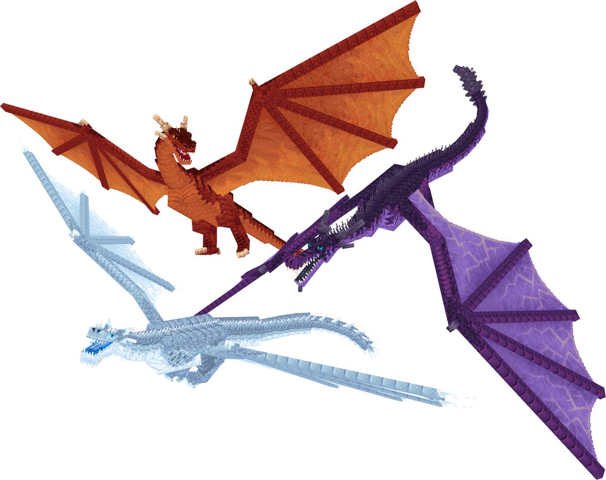 Wero_lovernite's tweet image. ⚡NOTICIAS ICE AND FIRE 2⚡
Oficialmente todos los modelos de Dragones fueron terminados (A menos que saquen alguno de sorpresa).
Todo indica que terminaron por completo el desarrollo del Dragón de Hielo, por lo que solo quedaría el Dragón Electrico.
#minecraft #minecraftmods