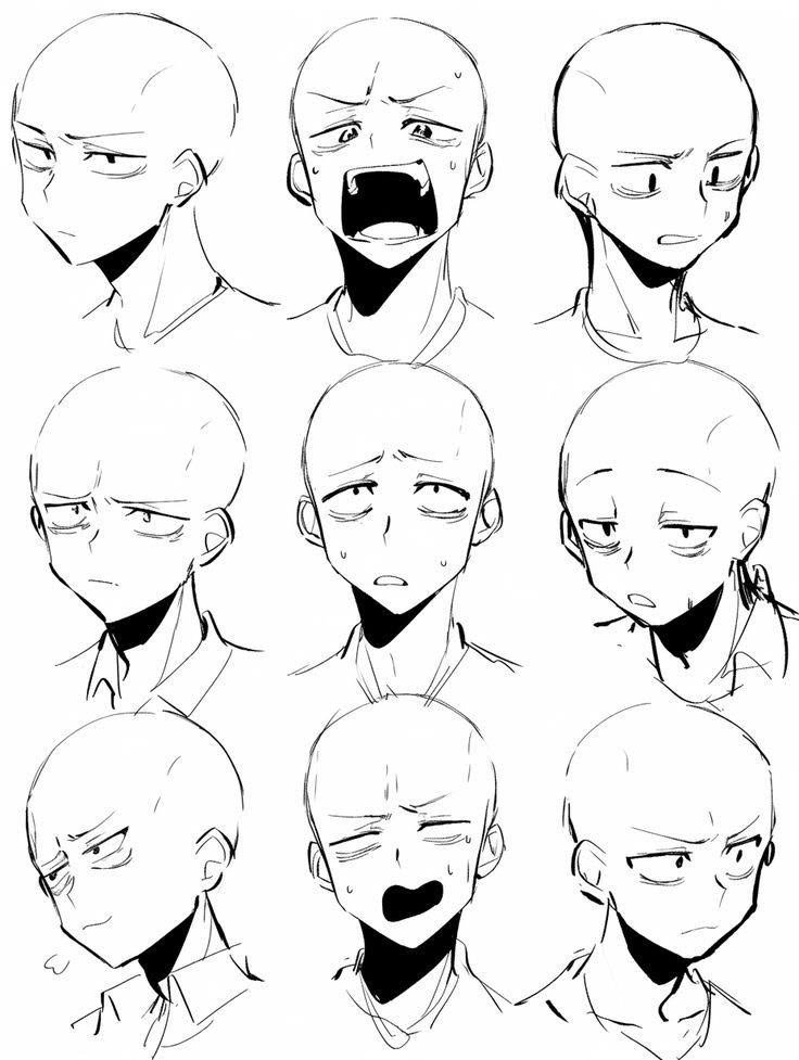 This is a great reference for exploring faces in your drawing 🤭
