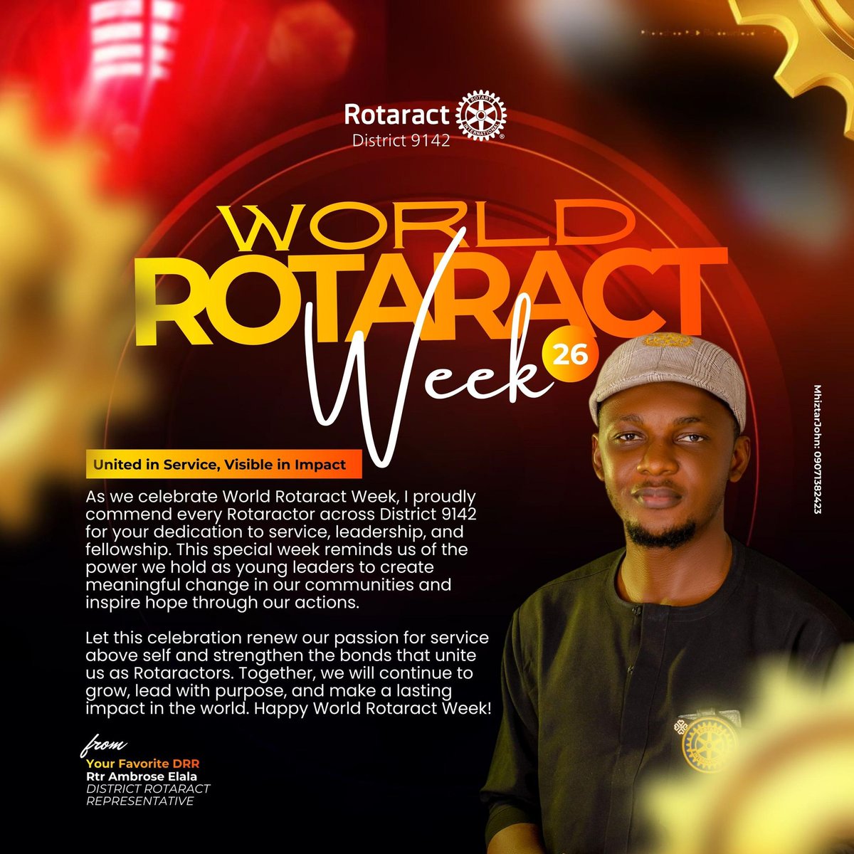 Rotaract District 9142 tweet media