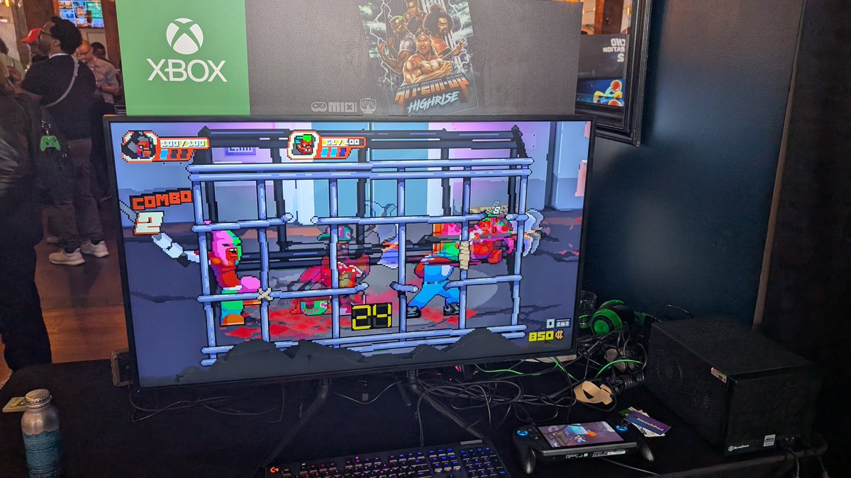 High Rise Game Event Menu 5/ Hit-Em-Up Highrise from The MIX Games is basically a 2D sidescroller ...