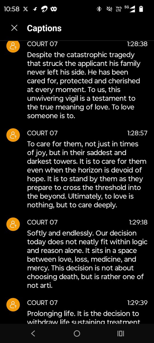 sone_do_mujhe's tweet photo. Wow. This is how J. Pardiwala concluded his part.

Just read this. 

I wasnt watching. Could only hear as I was traveling. But could feel he broke down at the end.

Pls read. 

Got a new definition/aspect of Love, today.

/1 https://t.co/Ej0sIC0zUe