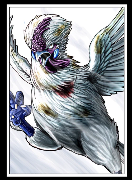 Antes del estreno del anime, reposteo esa ilustración anterior llena de gratitud #roosterfighter