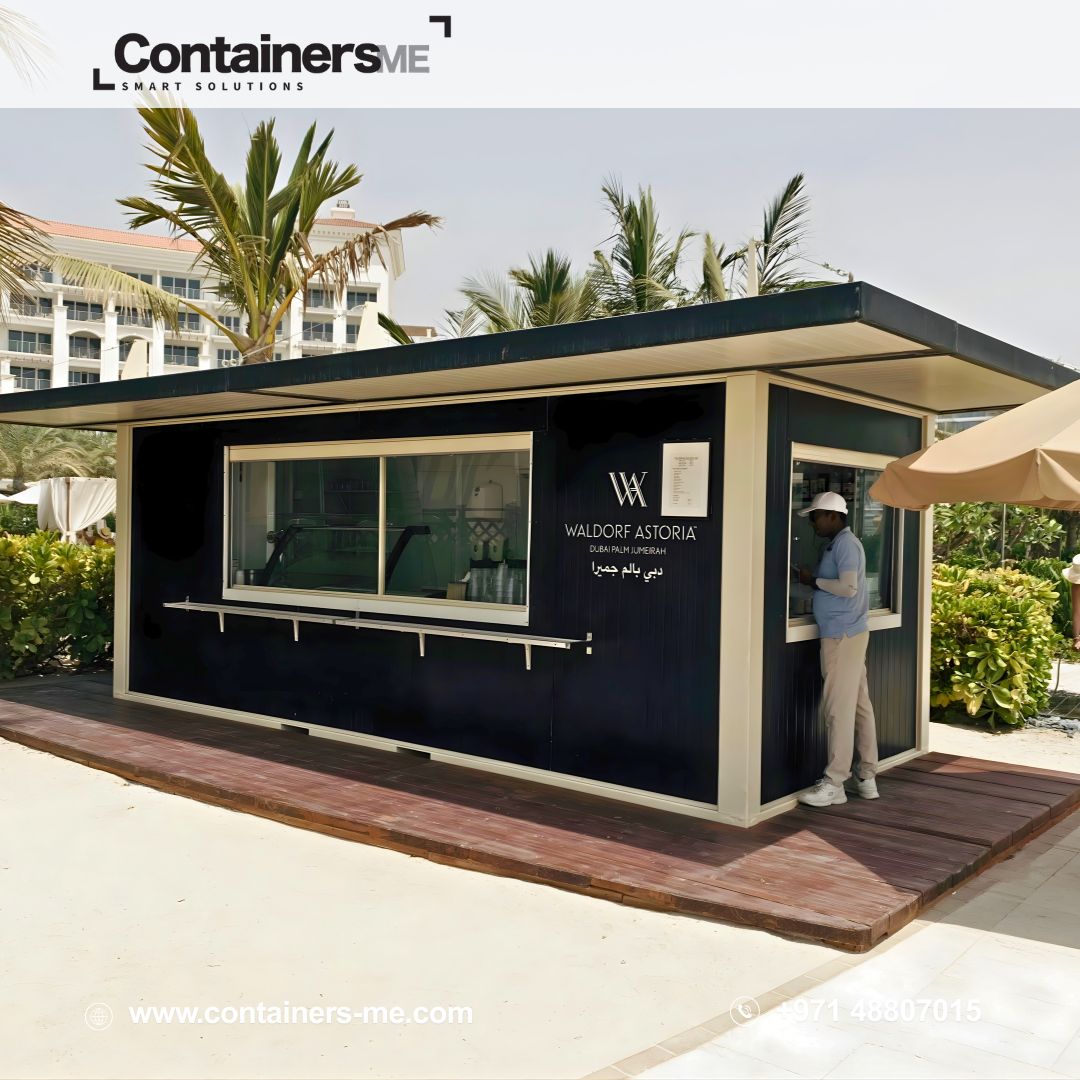 Containers_me's tweet image. A sleek modular kiosk built for Waldorf at Palm Jumeirah 🌴✨

Designed for style, efficiency, and modern functionality.

🔗 View more of our projects:

👉 containers-me.com/projects/

#modularcontainers #kioskdesign #palmjumeirah #dubai #uaeprojects #containersme