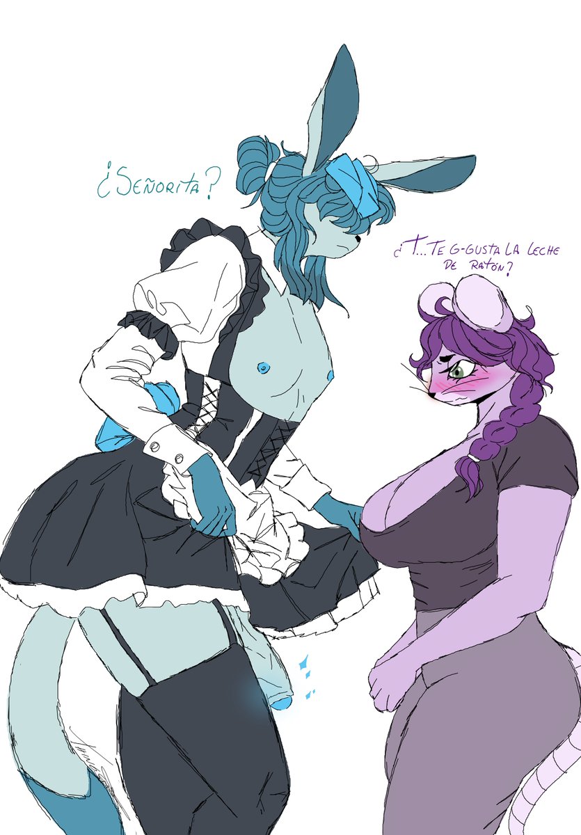 TheMissDio's tweet photo. A friend's character  #art #nsfwtwtًً #original_character
#femboy https://t.co/emAt82BrBb