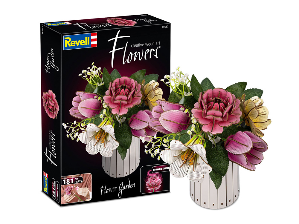 輸入新製品（ドイツレベル社）】 香りが豊かな木製の花