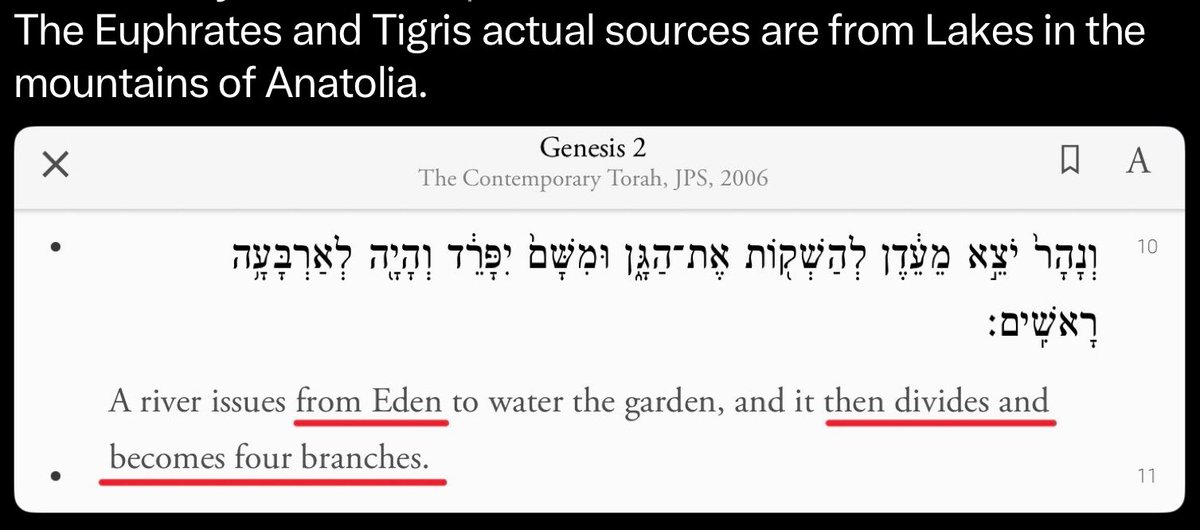 LevantineEpi's tweet image. For any “believers”, who stubbornly continue to believe that “eden” was in Southern Iraq…

Grab a map! 

#Bible #Torah #Quran