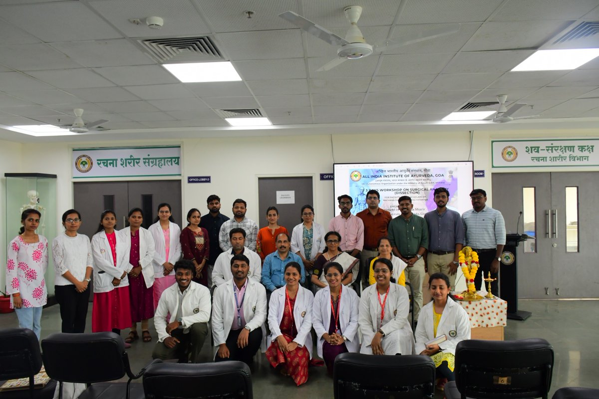 All India Institute of Ayurveda, Goa tweet media