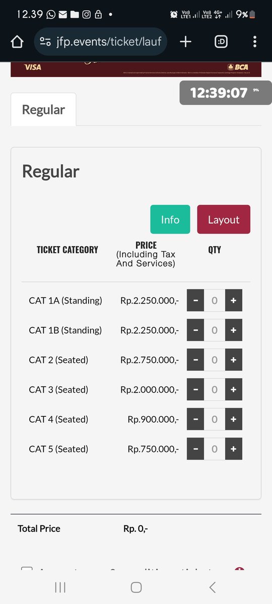 al ♡ • JASTIP JASWAR TIKET tweet media
